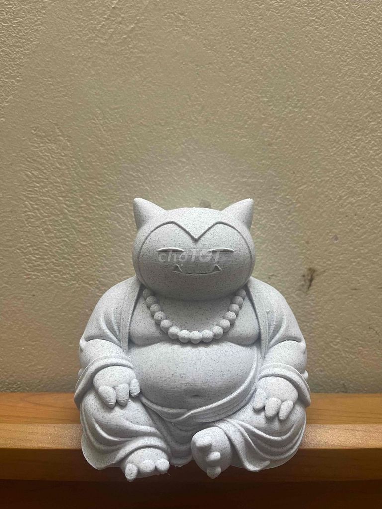 Mô hình Snorlax Buddha Nhựa PETG Xám. Mua bán Sở thích khác tại Quận Lê Chân Hải Phòng được đăng bởi Trần Lương hình 1