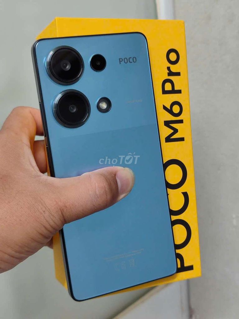 Poco M6 Pro full box zin keng, có gl