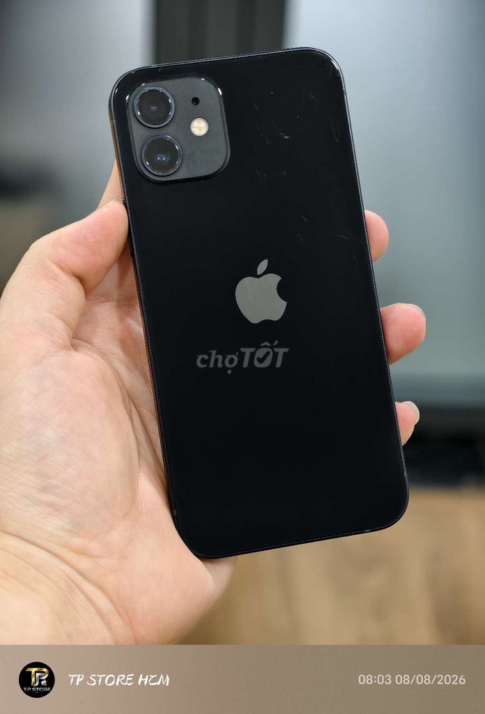 Apple iPhone 12 128GB Đen Canada 98-99%. Mua bán Điện thoại tại Quận Gò Vấp Tp Hồ Chí Minh được đăng bởi TP Store Chuyên IPhone Samsung hình 1