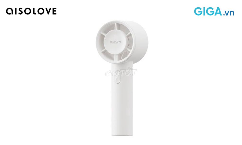 Quạt tích điện Aisolove F01 Trắng. Mua bán Quạt tại Quận Long Biên Hà Nội được đăng bởi GigaVN hình 1
