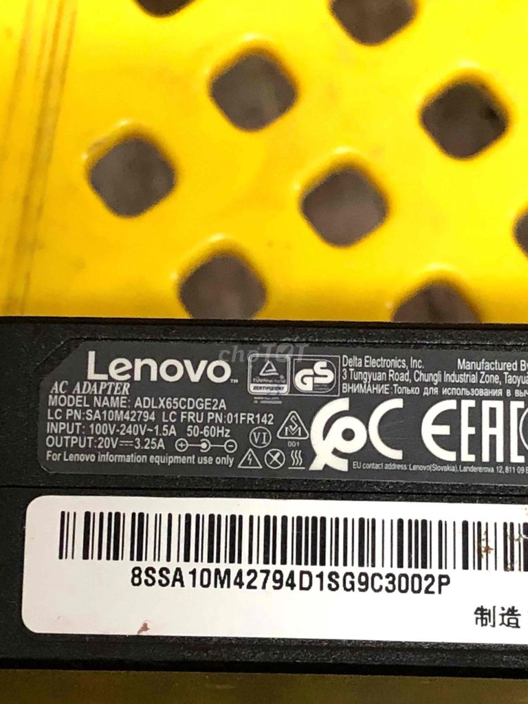 thanh lý sạc laptop Lenovo. Mua bán Phụ kiện (Màn hình, Chuột...) tại Quận Gò Vấp Tp Hồ Chí Minh được đăng bởi Minh Trí hình 1