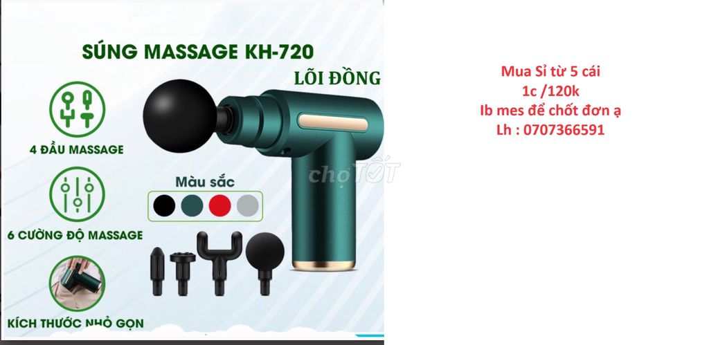Máy massage Kh-720