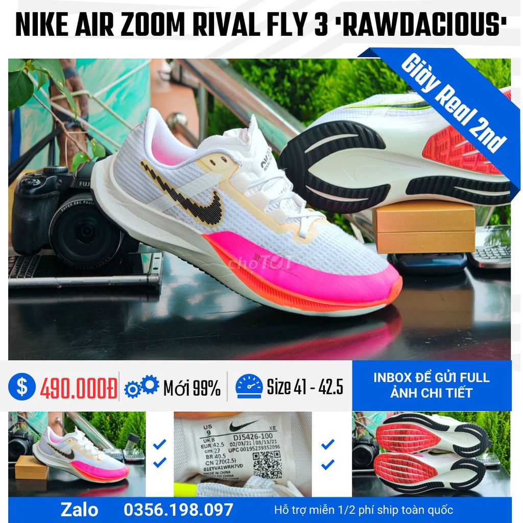 [CHÍNH HÃNG] [Mới 99%] Nike Air Zoom Rival Fly 3. Mua bán Giày dép tại Quận Ngô Quyền Hải Phòng được đăng bởi chú CÔNG AN bán giày CHÍNH HÃNG hình 1
