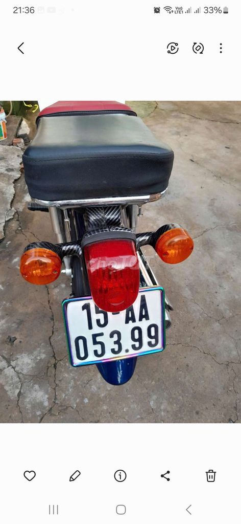 CUB 50cc cho học sinh. Mua bán Xe máy tại Quận Bình Tân Tp Hồ Chí Minh được đăng bởi Dung Lai hình 5