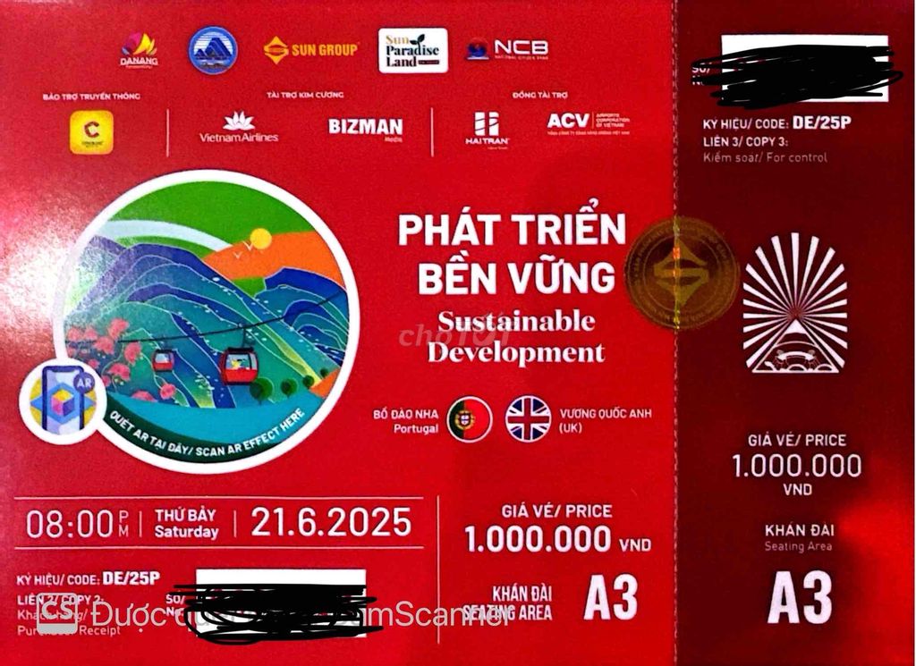 Pass gấp 4 vé pháo hoa Đà Nẵng - DIFF 2025 giá rẻ