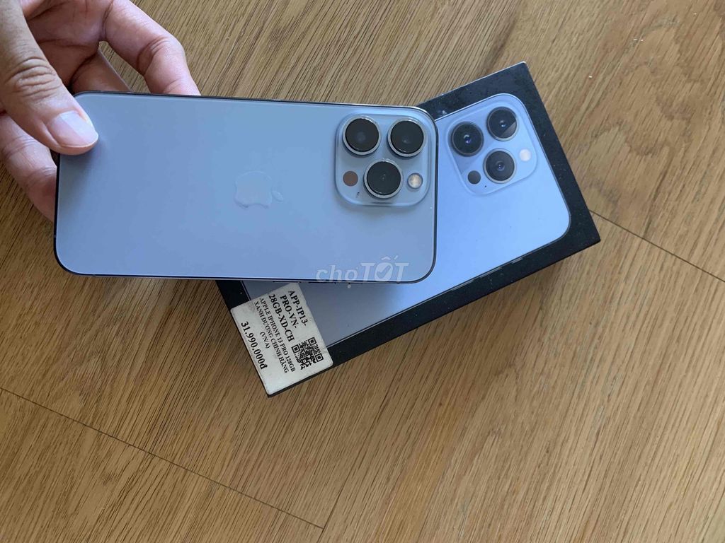 iPhone 13 Pro 128g chính hãng VN/A zin ốc. Mua bán Điện thoại tại Quận Liên Chiểu Đà Nẵng được đăng bởi Lê Phú hình 1