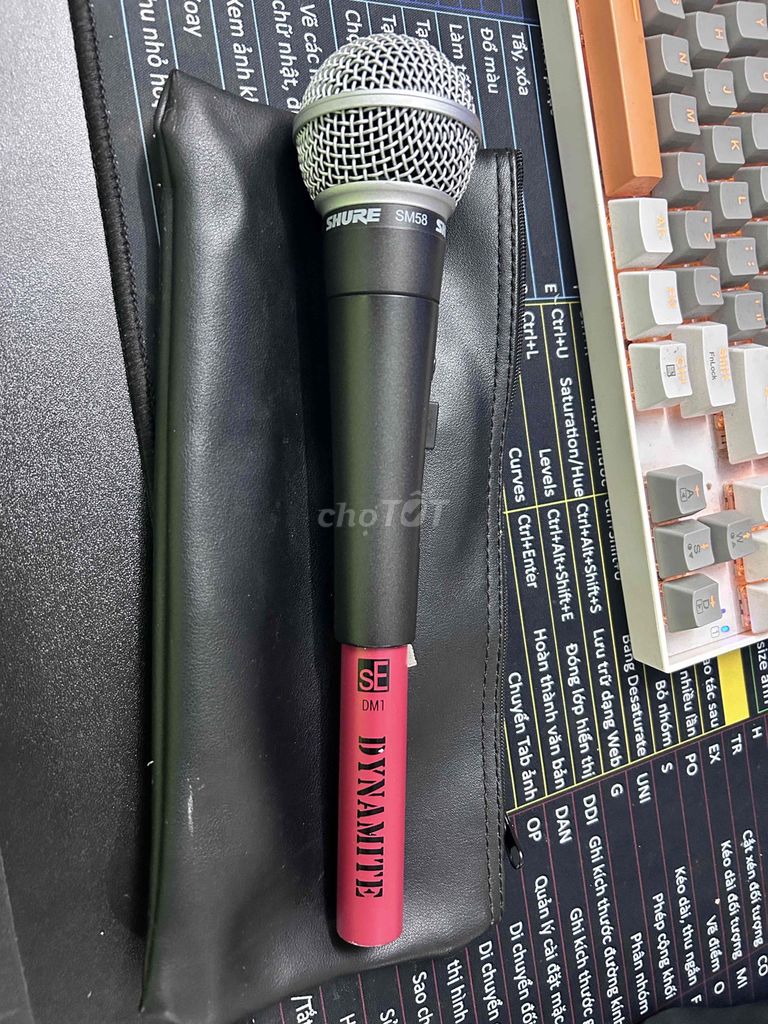 Micro Shure SM58 Đen. Mua bán Tivi, Âm thanh tại Thành phố Sa Đéc Đồng Tháp được đăng bởi Tên chưa cung cấp hình 1