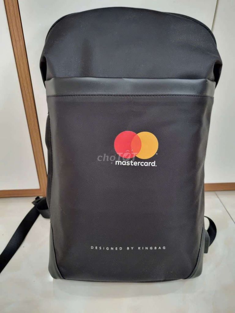 Balo Mastercard tặng, hàng hiếm ạ