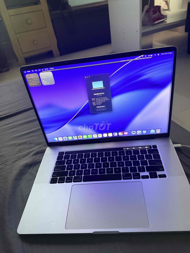 Apple Macbook Pro 2019 i7 16 inch i7/16G/512G!. Mua bán Laptop tại Thành phố Thủ Đức Tp Hồ Chí Minh được đăng bởi Nguyễn Duy hình 1
