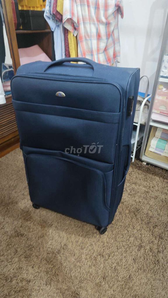 Vali Hùng Phát Vải Xanh Dương 32 inch. Mua bán Túi xách tại Huyện Nhà Bè Tp Hồ Chí Minh được đăng bởi Trần Mi Tho Na hình 1