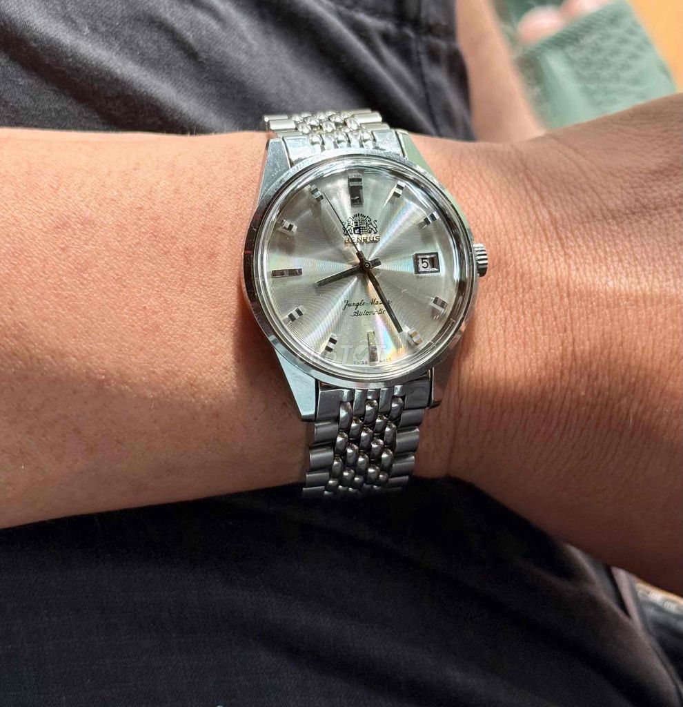 Đồng hồ BEN.RUS Thụy Sĩ Automatic Bạc 37mm. Mua bán Đồng hồ tại Thành phố Cà Mau Cà Mau được đăng bởi Thanh Hải hình 1