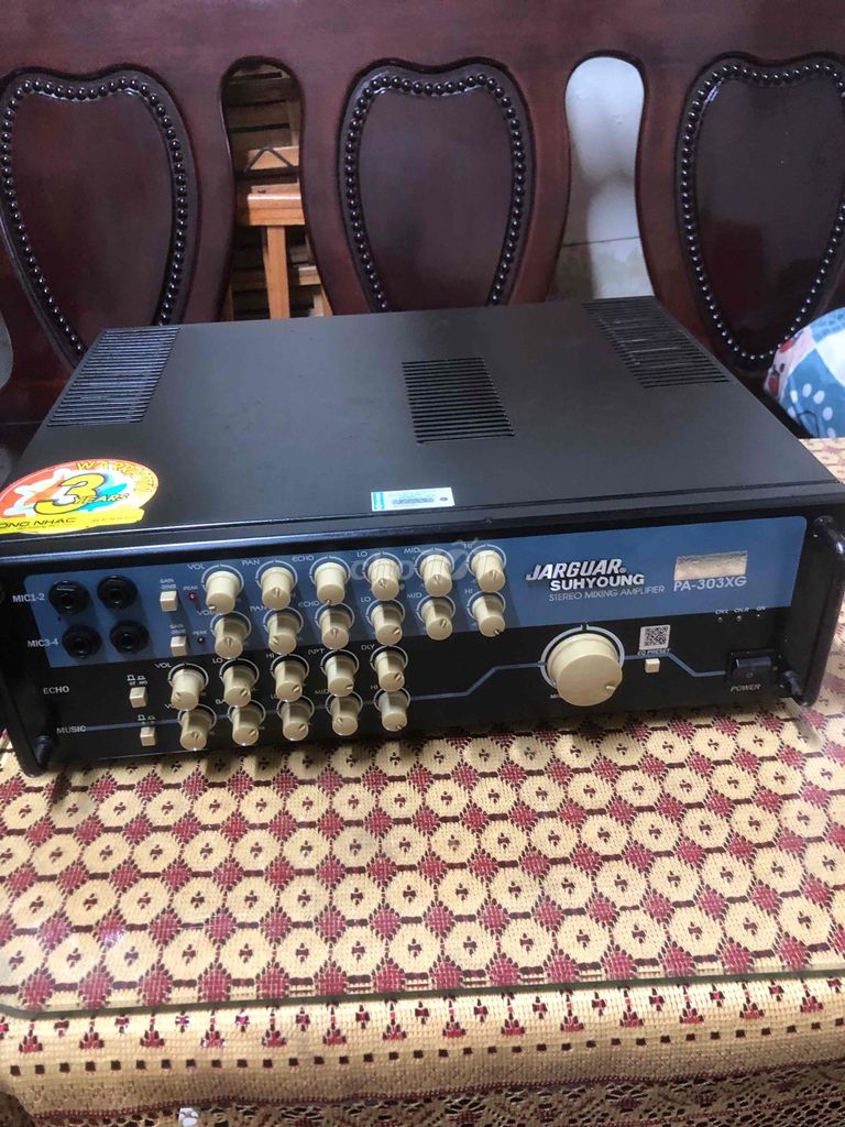 Amply karaoke Jarguar 303XG hàng sóng nhạc. Mua bán Tivi, Âm thanh tại Quận Thanh Khê Đà Nẵng được đăng bởi Hoàng trung thành hình 1