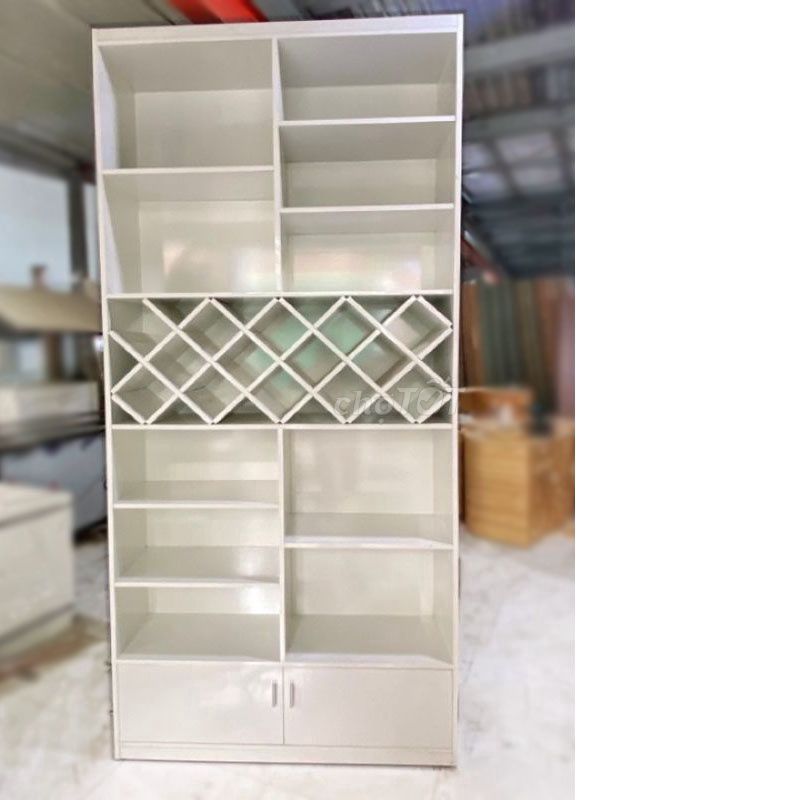 Kệ Tủ Trang Trí 1m17 Gỗ Công Nghiệp Đẹp 90%. Mua bán Tủ, kệ gia đình tại Huyện Bình Chánh Tp Hồ Chí Minh được đăng bởi MỸ HOA Thanh Lý  hình 1