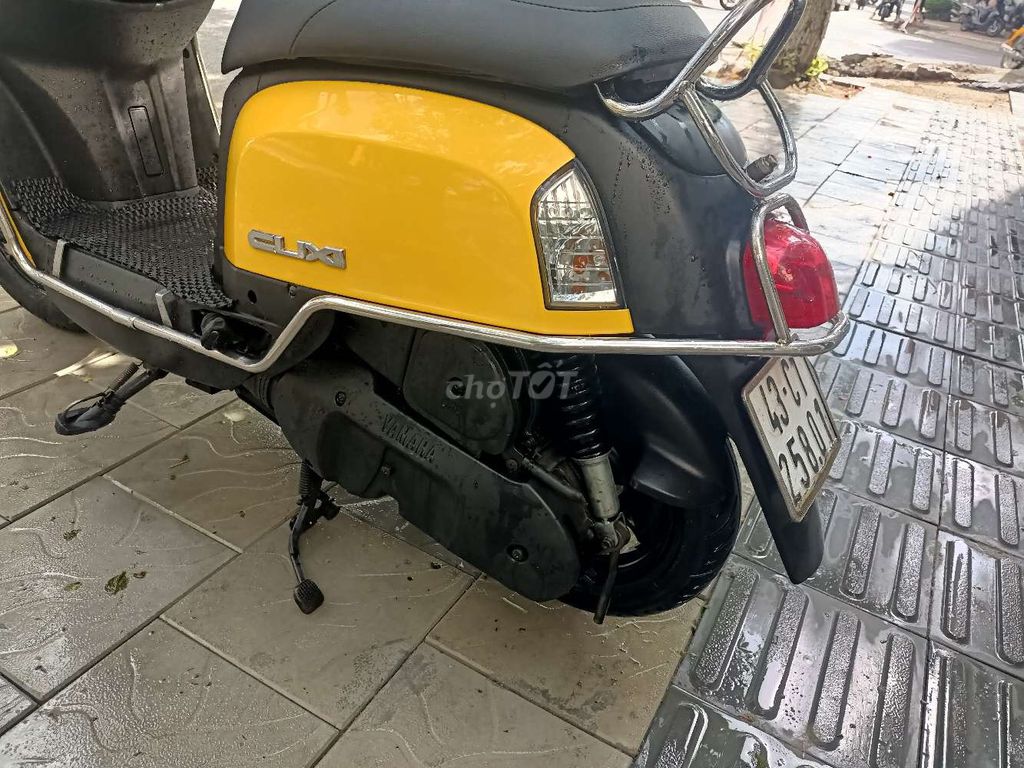 Скутер Yamaha CUXI желтый
