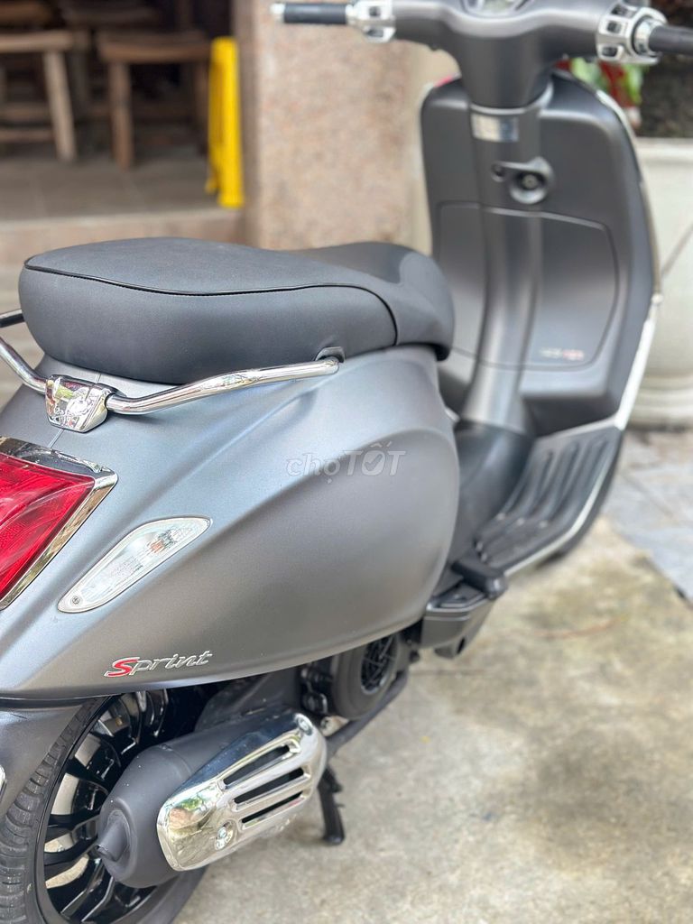 Piaggio Vespa Sprint 125 2018 Xám. Mua bán Xe máy tại Quận Hải Châu Đà Nẵng được đăng bởi Won Jay hình 3