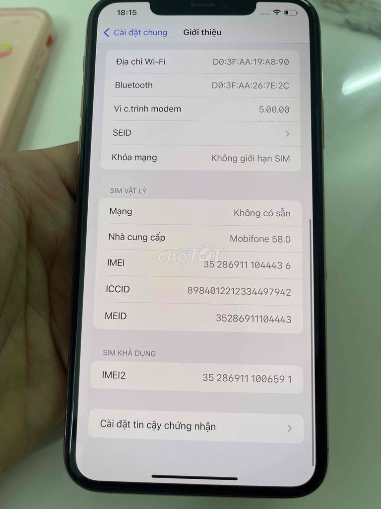 iPhone 11 Pro Max 64GB Vàng đồng. Mua bán Điện thoại tại Huyện Hòa Vang Đà Nẵng được đăng bởi văn hòa hình 1