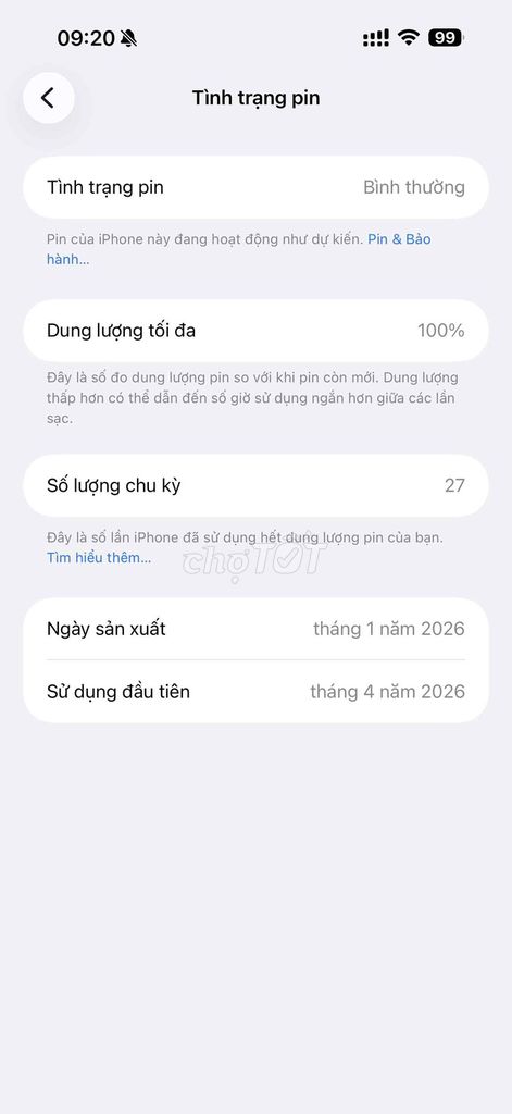 Apple iPhone 17 Pro Max 256GB iOS 26.5.2. Mua bán Điện thoại tại Quận Gò Vấp Tp Hồ Chí Minh được đăng bởi Ngọc Chung hình 1