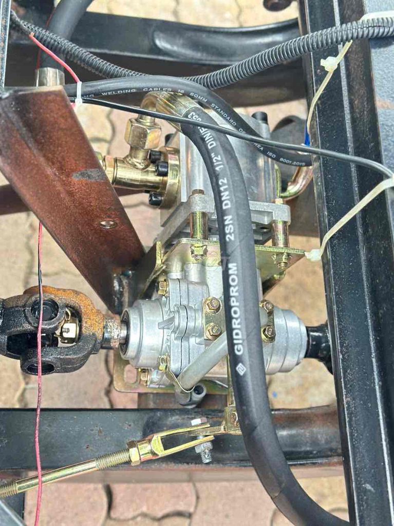 Xe có Ben Máy 200 phuộc đơn sườn Y thung 1m3 x1m8. Mua bán Phương tiện khác tại Thành phố Thủ Dầu Một Bình Dương được đăng bởi Cơ Sở Sản Xuất và Cung Cấp Các Loại Phụ Tùng Xe Ba Gác hình 4