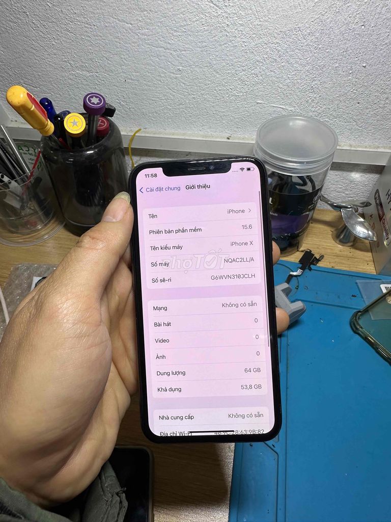 Apple iPhone X 64GB Đen. Mua bán Điện thoại tại Huyện Chương Mỹ Hà Nội được đăng bởi Công Dịu Mobile hình 1