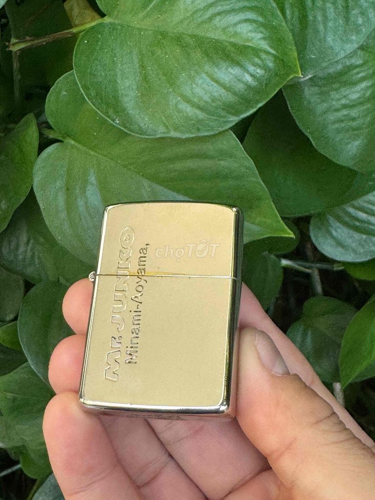 Zippo la mã xưa đít lồi chữ xéo 1989