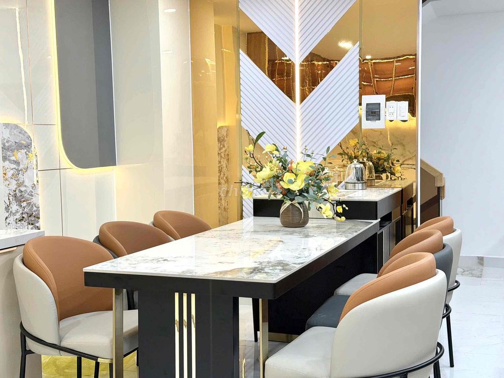 Siêu Phẩm Tân Cổ Điển sát Mặt Tiền Chu Văn An, 8x5m, 4 tầng+ST 3PN. Mua bán Nhà ở tại Quận Bình Thạnh Tp Hồ Chí Minh được đăng bởi Nhà phố Quốc Lượng hình 5