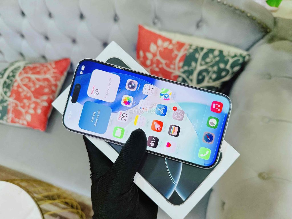 iPhone 16 Pro Max 512G Trắng likenew fullbox VN. Mua bán Điện thoại tại Quận Hải Châu Đà Nẵng được đăng bởi Hoàng Anh Tuấn hình 1