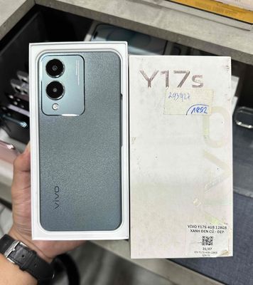 Vivo Y17S 128GB Xanh đen Đã sử dụng