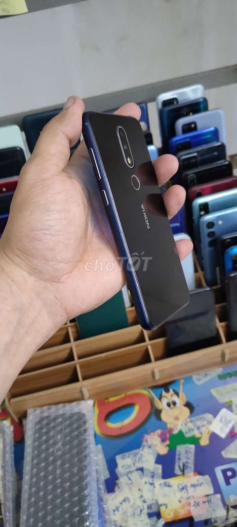 Nokia 6.1 plus, ram 4gb, 64gb. Mua bán Điện thoại tại Quận Gò Vấp Tp Hồ Chí Minh được đăng bởi A LONG   nhận thanh toán THẺ TÍN DỤNG hình 3