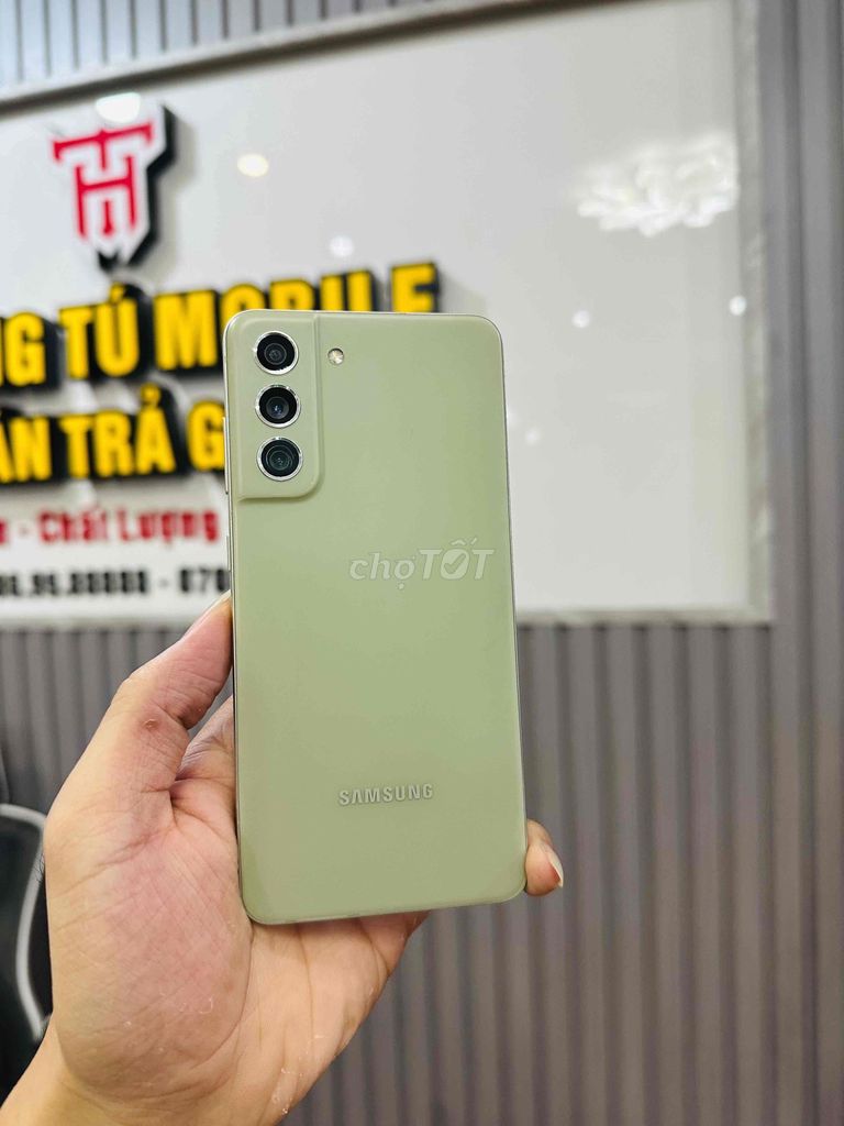 Samsung S21 FE 5G Xanh 6GB/128GB. Mua bán Điện thoại tại Quận Liên Chiểu Đà Nẵng được đăng bởi Hoàng Tú Mobile hình 1