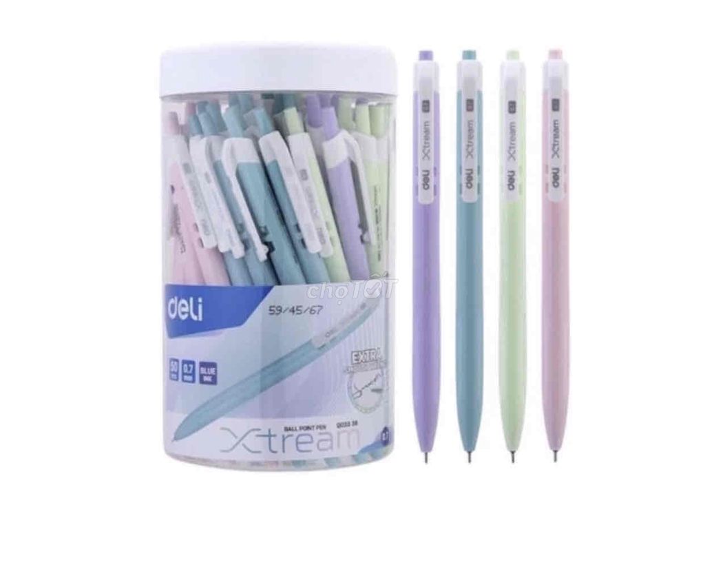 Bút bi Deli mực Xanh ngòi Mảnh. Mua bán Đồ dùng văn phòng tại Quận 4 Tp Hồ Chí Minh được đăng bởi Nhân hình 1