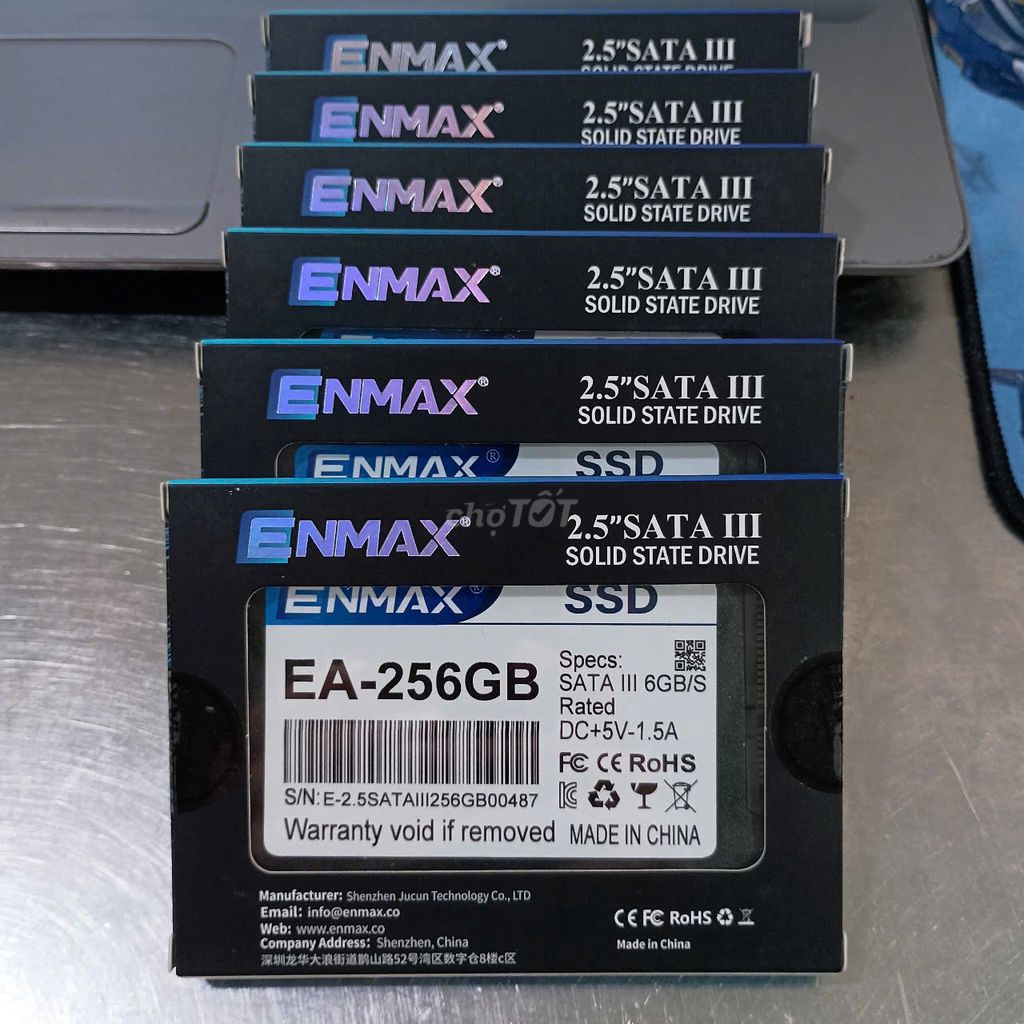 Ổ Cứng SSD Enmax 256Gb Mới 320K (SL) BH 12 tháng