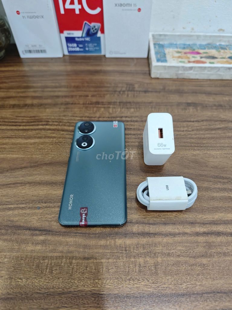 Honor 90 5G 12/256 Xanh sạc 66w có ship COD. Mua bán Điện thoại tại Quận Hoàng Mai Hà Nội được đăng bởi Trần Ngọc Hiếu hình 1