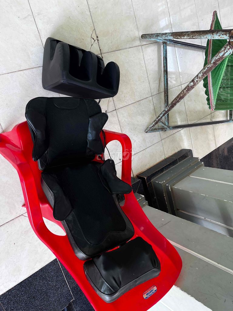 Ghế massage Đen, Đỏ nhựa vải nhiều chế độ. Mua bán Bàn ghế tại Thành phố Tây Ninh Tây Ninh được đăng bởi Bảo hình 1