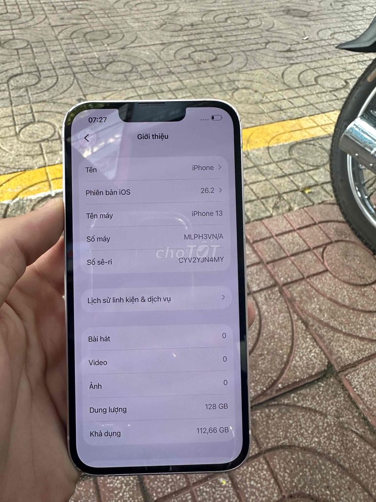 Apple iPhone 13 128GB Trắng bản Vna. Mua bán Điện thoại tại Thành phố Buôn Ma Thuột Đắk Lắk được đăng bởi Lê Tài hình 1