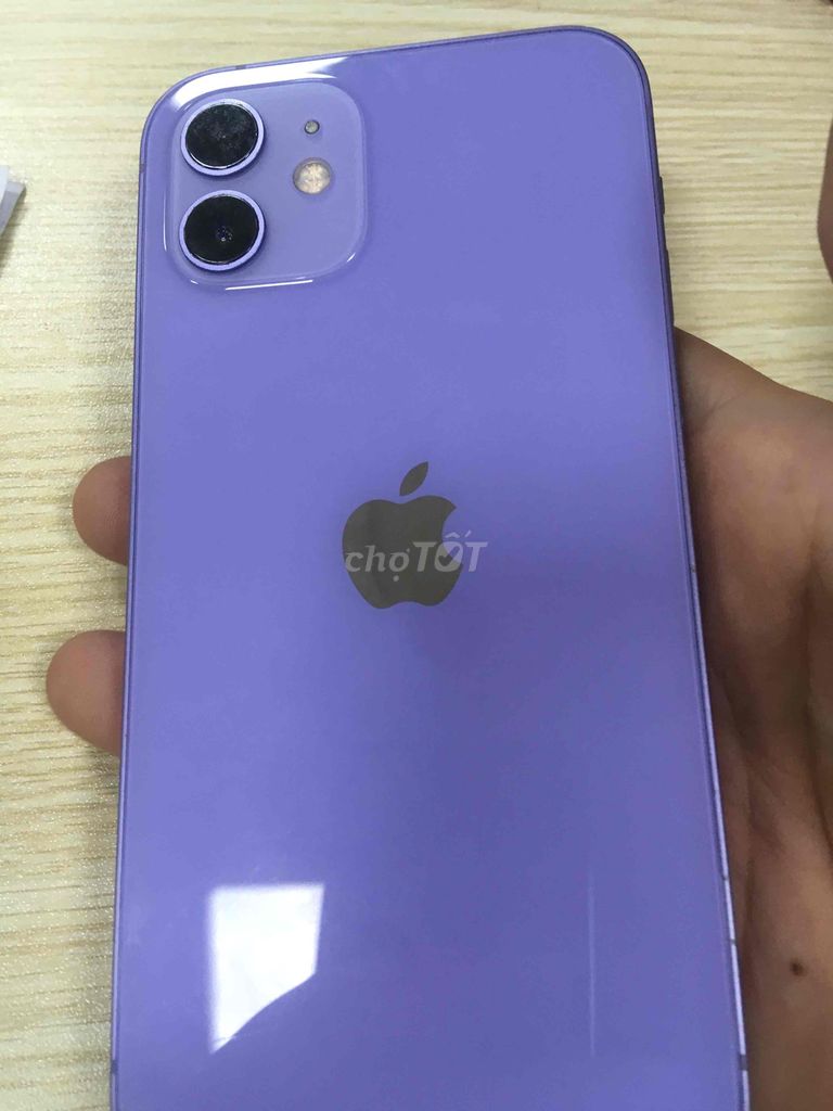 iPhone 12 Tím Đã thay màn, pin. Mua bán Điện thoại tại Thành phố Bến Tre Bến Tre được đăng bởi 71Shop hình 1