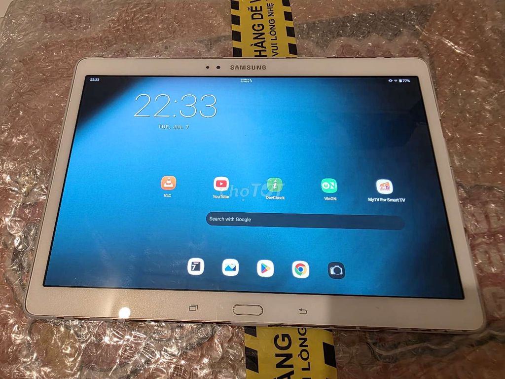 Galaxy Tab S 10.5 Màn AMOLED siêu đẹp, Android 13 . Mua bán Máy tính bảng tại Quận 3 Tp Hồ Chí Minh được đăng bởi Thiện hình 1