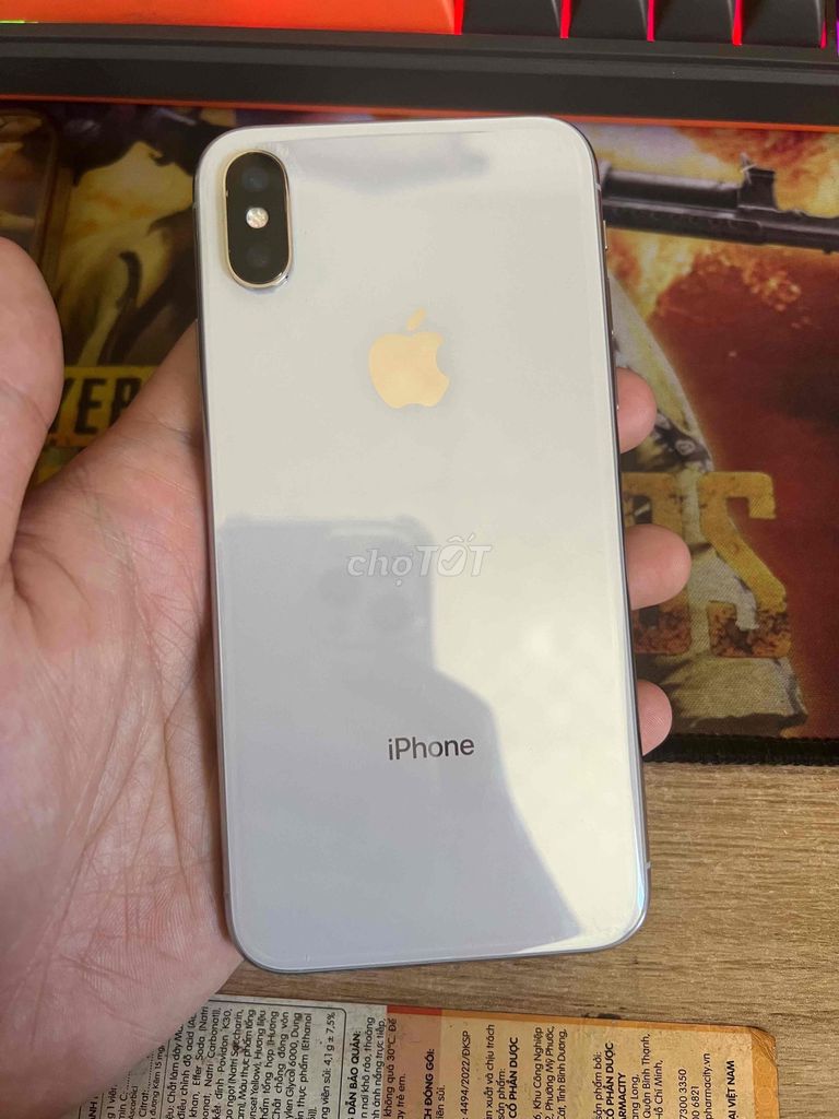 Apple iPhone X 256GB Bạc zin đét chưa thay sửa. Mua bán Điện thoại tại Quận Hải Châu Đà Nẵng được đăng bởi hải hình 1