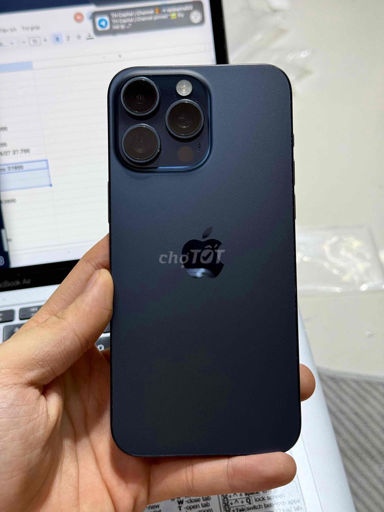 15prm 256gb Vn/a BLue Pin 90 Zinall Vỏ Cấn Màn Đẹp. Mua bán Điện thoại tại Quận 11 Tp Hồ Chí Minh được đăng bởi MT Mobile hình 1