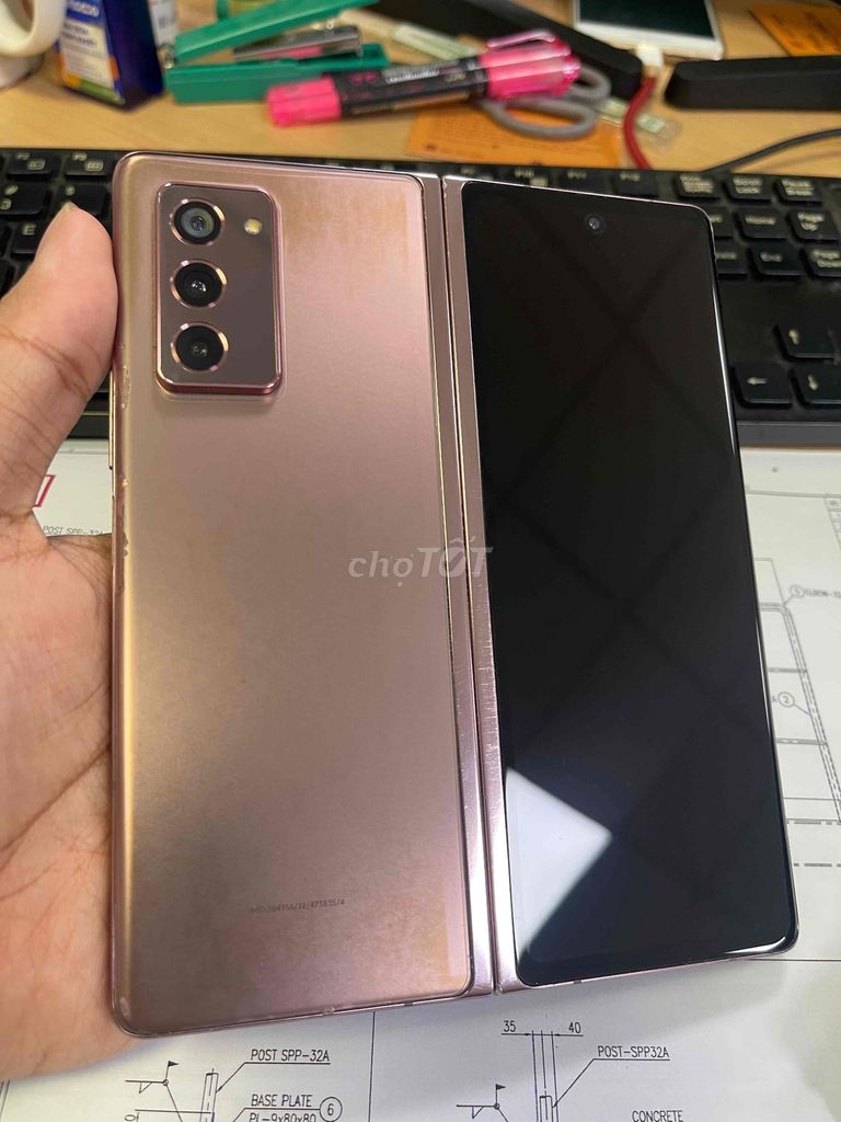 Cần bán Z Fold2 ram 12GB,256GB Vàng Hồng, VN. Mua bán Điện thoại tại Quận Tân Bình Tp Hồ Chí Minh được đăng bởi Hùng hình 1