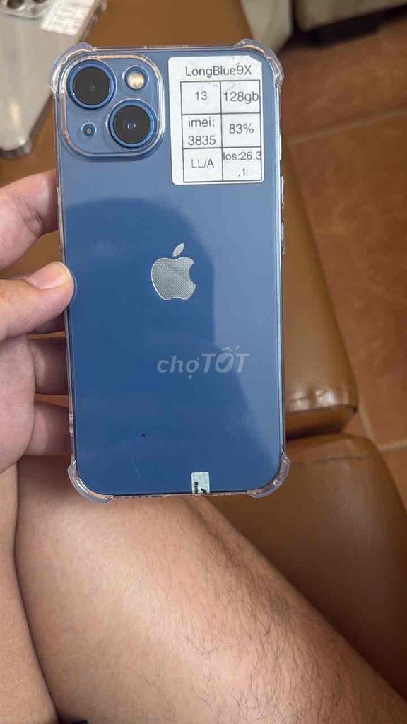 iPhone 13 128GB Xanh dương. Mua bán Điện thoại tại Quận Cầu Giấy Hà Nội được đăng bởi Long blue 9x hình 1