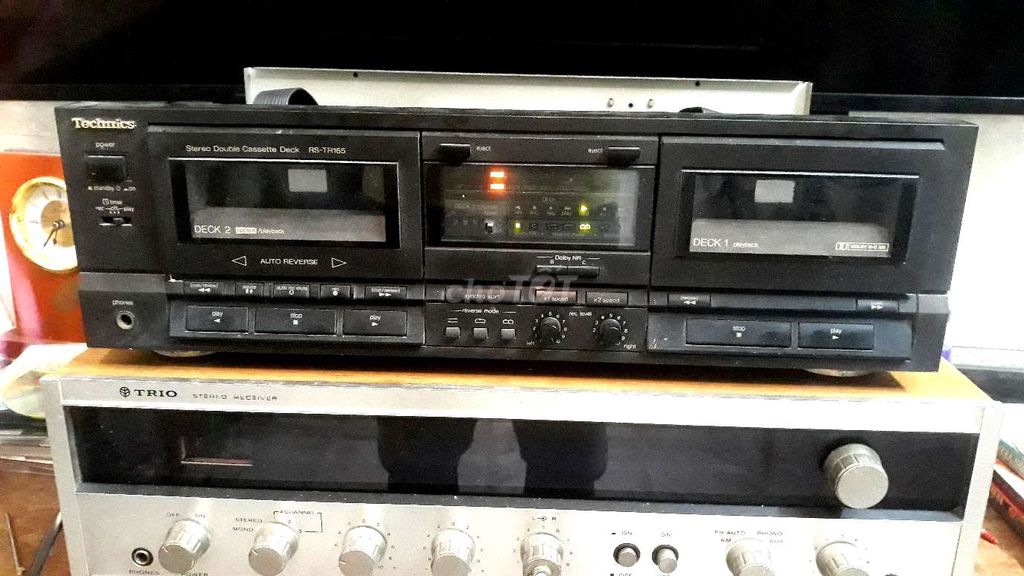 Đầu cassette Technics RS-TR165 Đen Cũ. Mua bán Đồ sưu tầm, đồ cổ tại Quận Ba Đình Hà Nội được đăng bởi Vinh hình 1