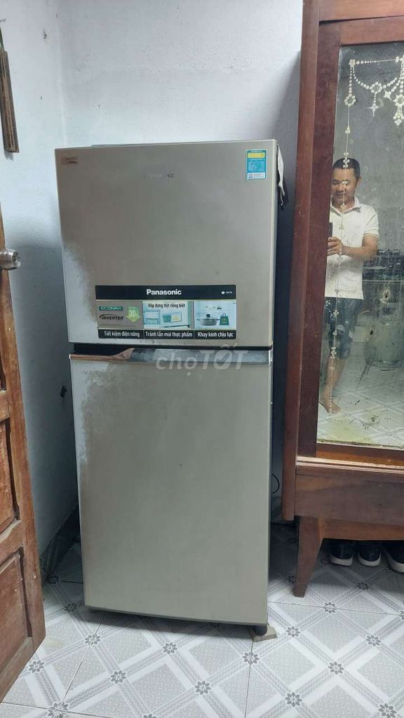 Tủ lạnh Panasonic Inverter Xám. Mua bán Tủ lạnh tại Huyện Cần Giuộc Long An được đăng bởi Nguyen Trung Truc hình 1