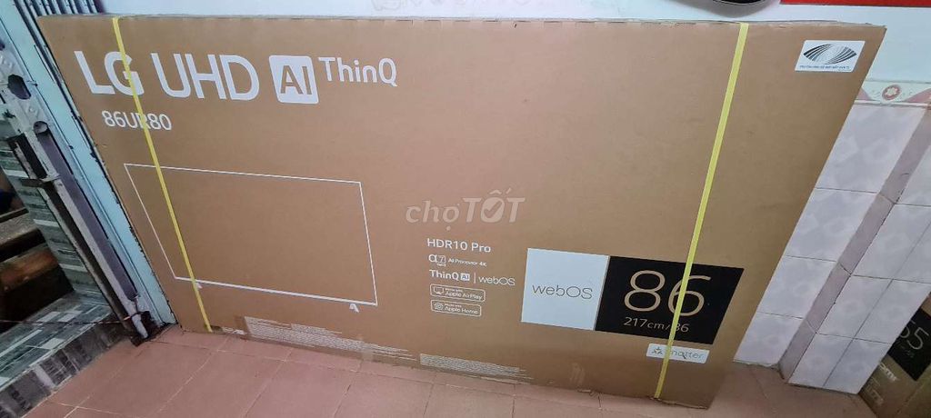 Xả e TiVi Smart LG 86"UR8050PSB full BOX full BH👈