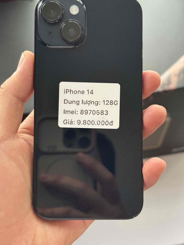 iPhone 14 128GB Đen máy đẹp keng chuẩn zin. Mua bán Điện thoại tại Thành phố Buôn Ma Thuột Đắk Lắk được đăng bởi Nguyễn Hoàng hình 1