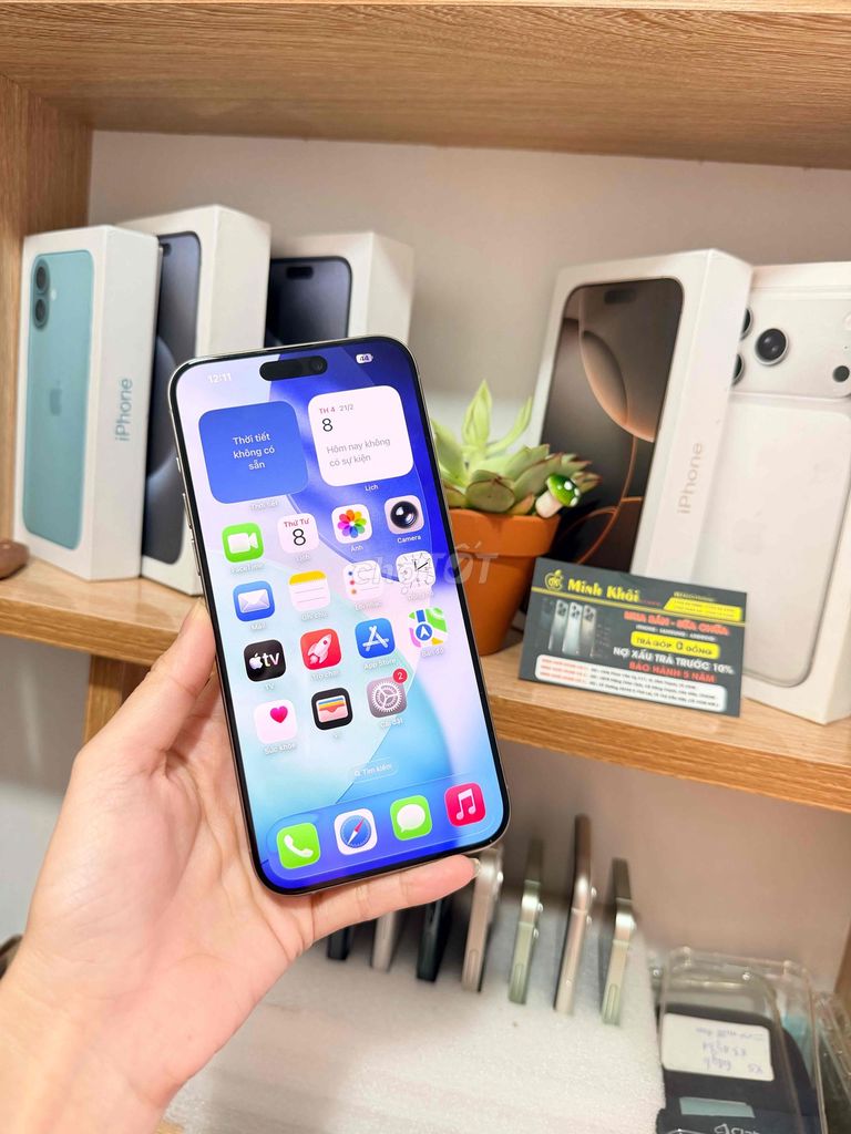 Ip 15 Promax 256 - Nợ xấu đưa từ 5tr là có máy. Mua bán Điện thoại tại Thành phố Thủ Dầu Một Bình Dương được đăng bởi Minh Khôi store hình 1