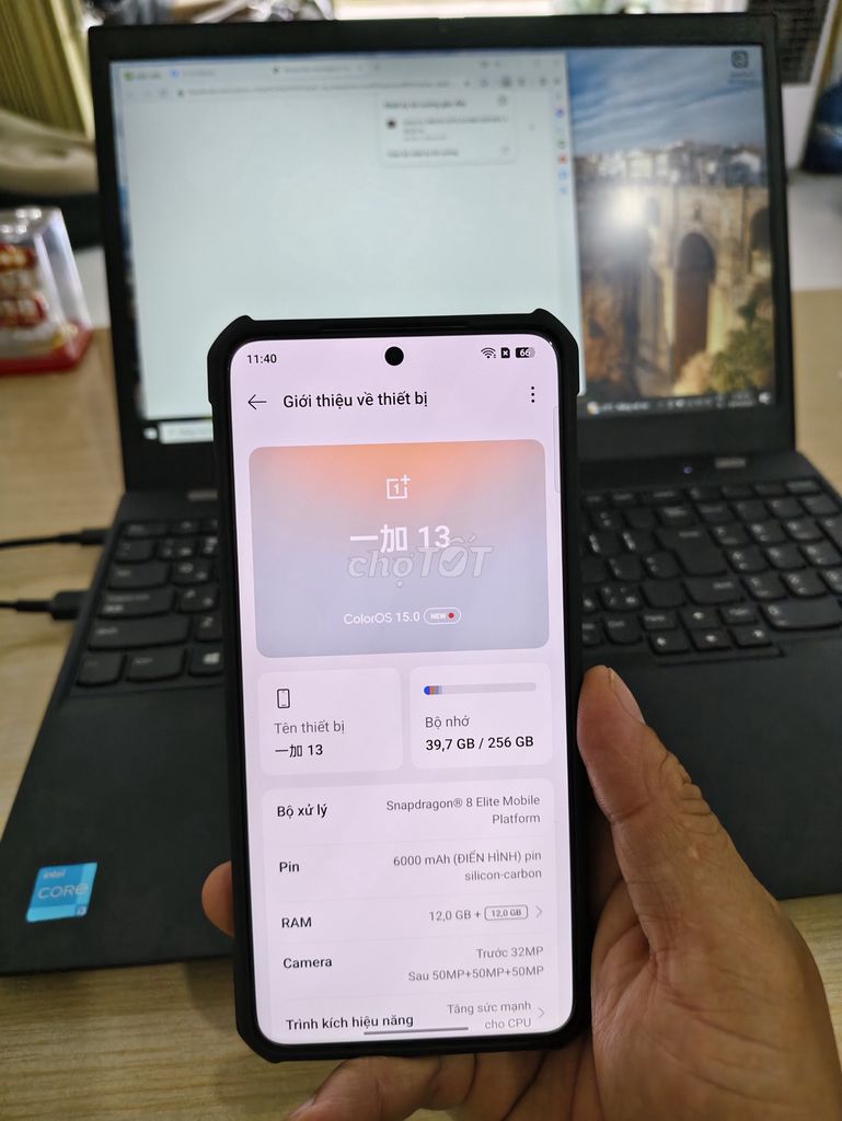 OnePlus 13 256GB Trắng. Mua bán Điện thoại tại Huyện Long Hồ Vĩnh Long được đăng bởi PHONG TRẦN hình 1