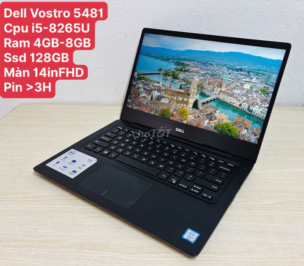 Dell VT5481 i5-8265U/14 inch 8GB/128GB/>3H. Mua bán Laptop tại Quận Ninh Kiều Cần Thơ được đăng bởi Thành Đạt hình 1