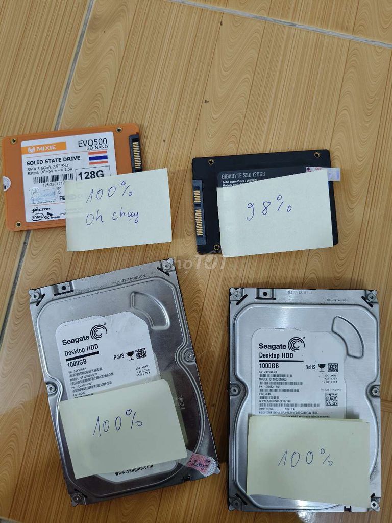 Pass vài ổ sdd và hdd còn mới. Mua bán Linh kiện (RAM, Card...) tại Thành phố Thủ Đức Tp Hồ Chí Minh được đăng bởi Huy Trần hình 1