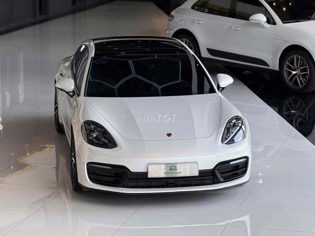 Porsche Panamera 4 Executive 2020 Белый-Коричневый