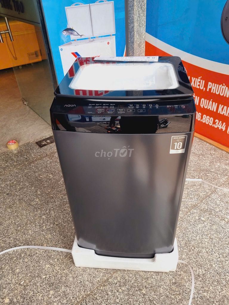 Máy giặt Aqua 8 kg AWM8-316K(B) mới mẫu 2025💥